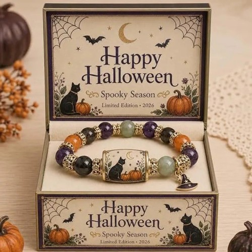 Halloween crystal bead - crystal,